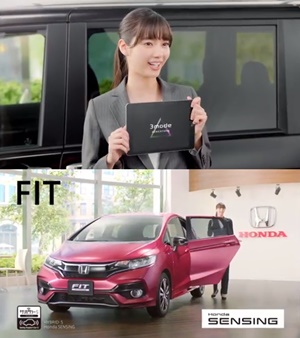 新川優愛さん出演CM「Honda Cars」