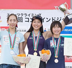 野中生萌選手・国内1位