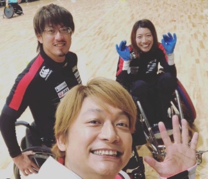紅一点の倉橋香衣さん・笑顔がとても素敵です