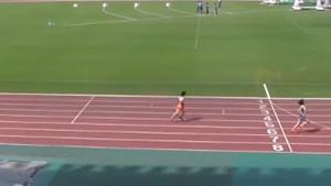 八尾陽夏さん・大差で日本新記録更新