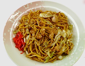高原亭のひるぜん焼きそば