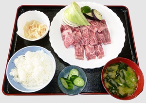 ひるぜん焼きそば以外の高原亭のメニューその1
