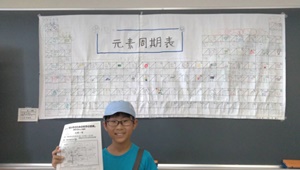 レウォン君・元素周期表作りました
