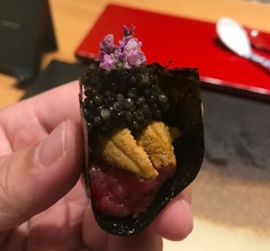 照寿司のキャビア