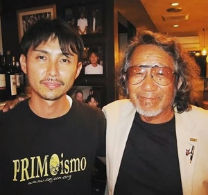 大林宣彦さんが愛したチーズリゾットのお店のオーナーさんとの2ショット