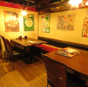 広島県広島市「赤から」の店内