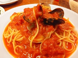 プトーカフェのメニュー・ペスカトーレ