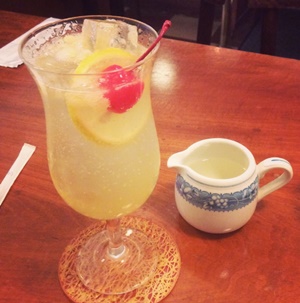 プトーカフェのメニュー・レモネード