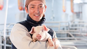 協同ファーム代表の日高義暢さん