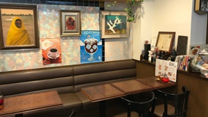 喫茶店エリカの店内